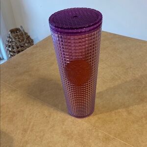 Starbucks Purple Accent Vase